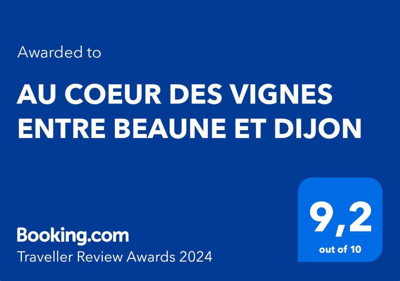 Montceau-et-Echarnant Au Coeur Des Vignes Entre Beaune Et Dijonヴィラ エクステリア 写真